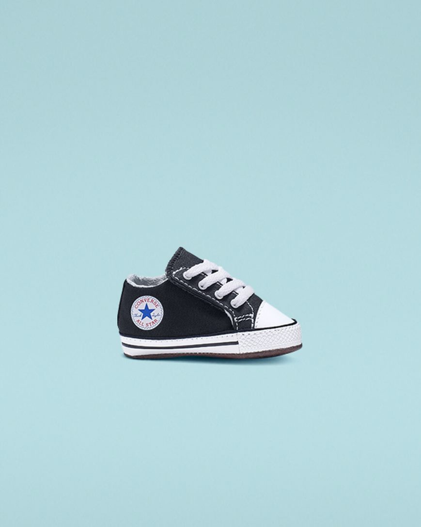 Tenis Converse Chuck Taylor All Star Cribster Easy-On Cano Alto Menino Pretas Bege Branco | PT N0T8540